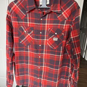 Ralph Lauren Denim & Supply Men's Button Down Flannel - Large